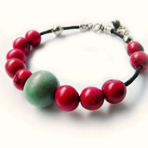Acai Seed Sterling Silver Bracelet
